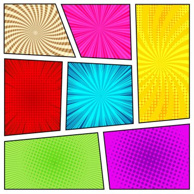 Çizgi roman arkaplanı