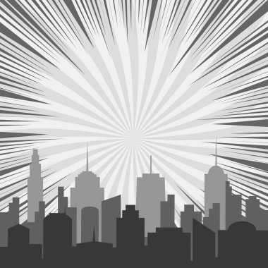 Tek renkli çizgi roman arka plan