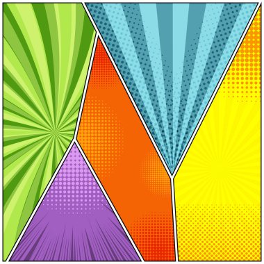 Çizgi roman arka plan