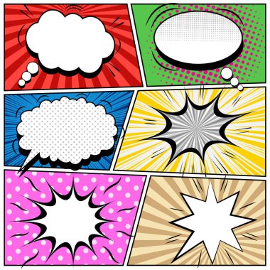 Çizgi roman sayfası kompozisyonu