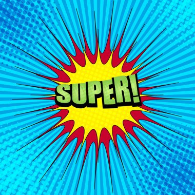 Çizgi roman parlak kavramı