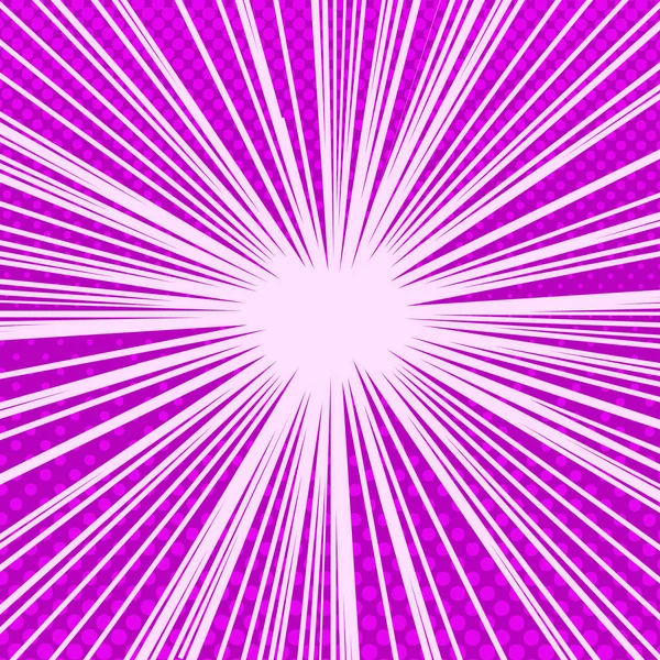 漫画书页紫色模板 — 图库矢量图片
