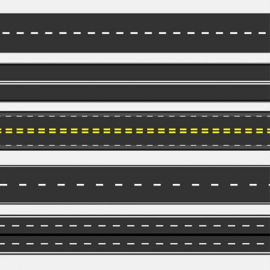 Asfalt yollar koleksiyonu