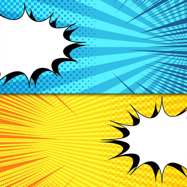 Çizgi roman yatay Banner