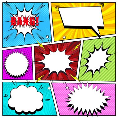 Çizgi roman arkaplanı