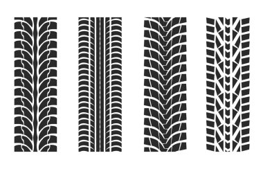 Lastik izleri koleksiyonu