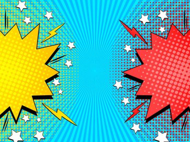 Komik rekabet konsepti