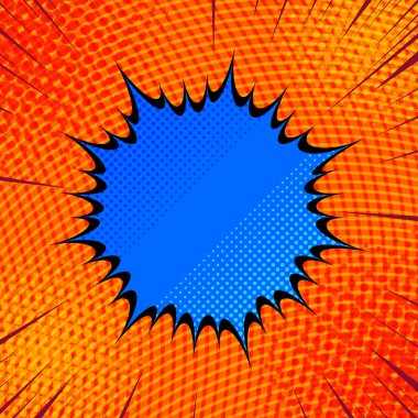 Pop sanat dinamiği parlak konsept