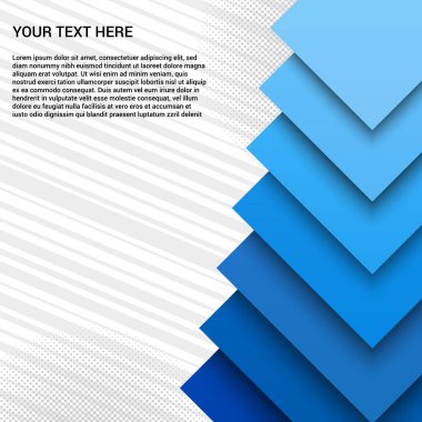 Soyut reklam şablonu