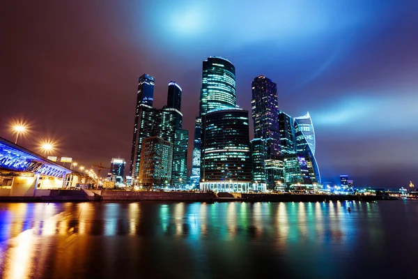 Moszkvai nemzetközi üzleti központ. Moscow.12.10.2016 — Stock Fotó