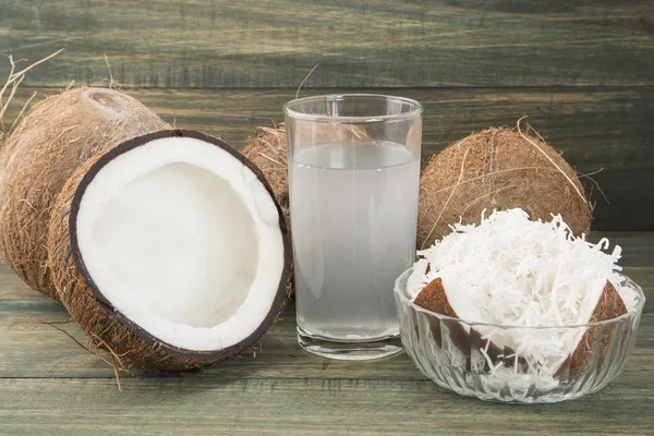 Coconut water refreshing and delicious