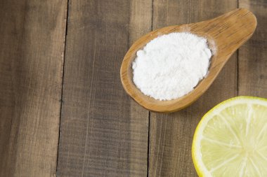pişirme soda (sodyum bikarbonat) ve limon
