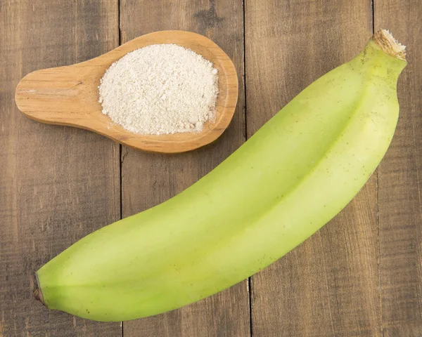 Yeşil muz un (Musa paradisiaca)
