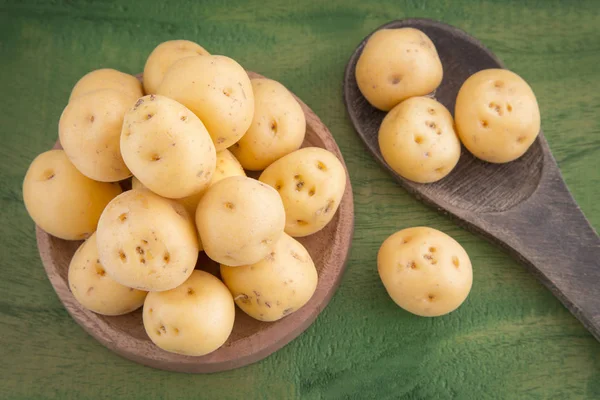 Batata amarela (Solanum phureja ) — Fotografia de Stock