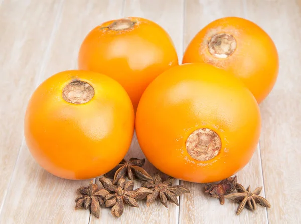 Lulo tropische Früchte (solanum quitoense)) — Stockfoto