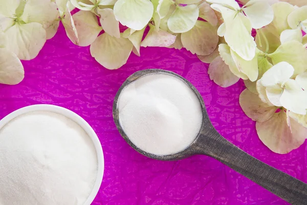 Pó de proteína de colagénio - Hidrolisado — Fotografia de Stock