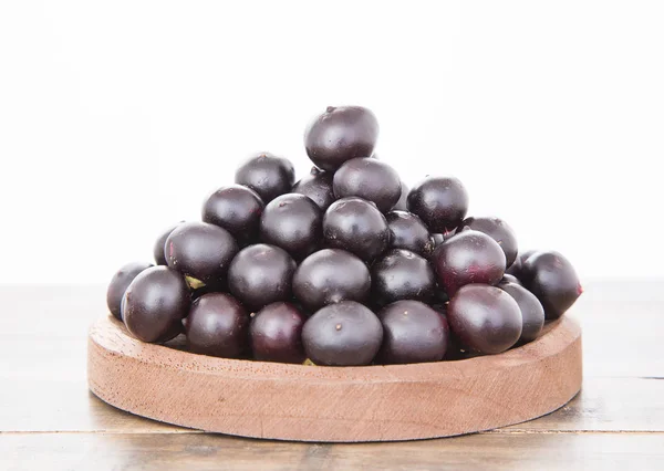 Acai 아마존 과일 (에우테르페 올레라케아) — 스톡 사진