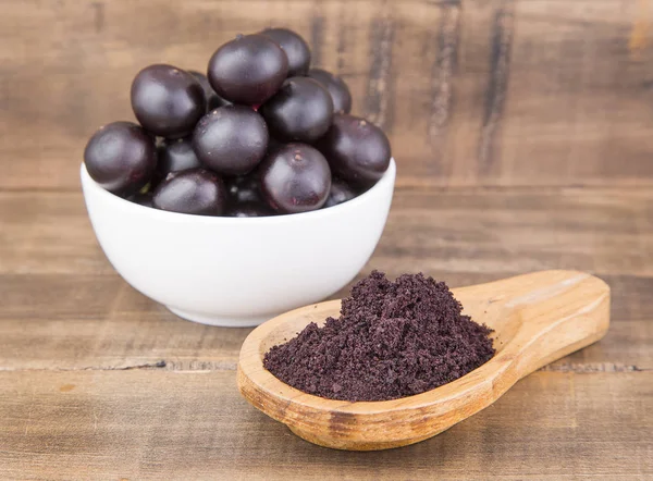 Αμαζονίου φρούτα Acai (Ευτέρπη oleracea) — Φωτογραφία Αρχείου