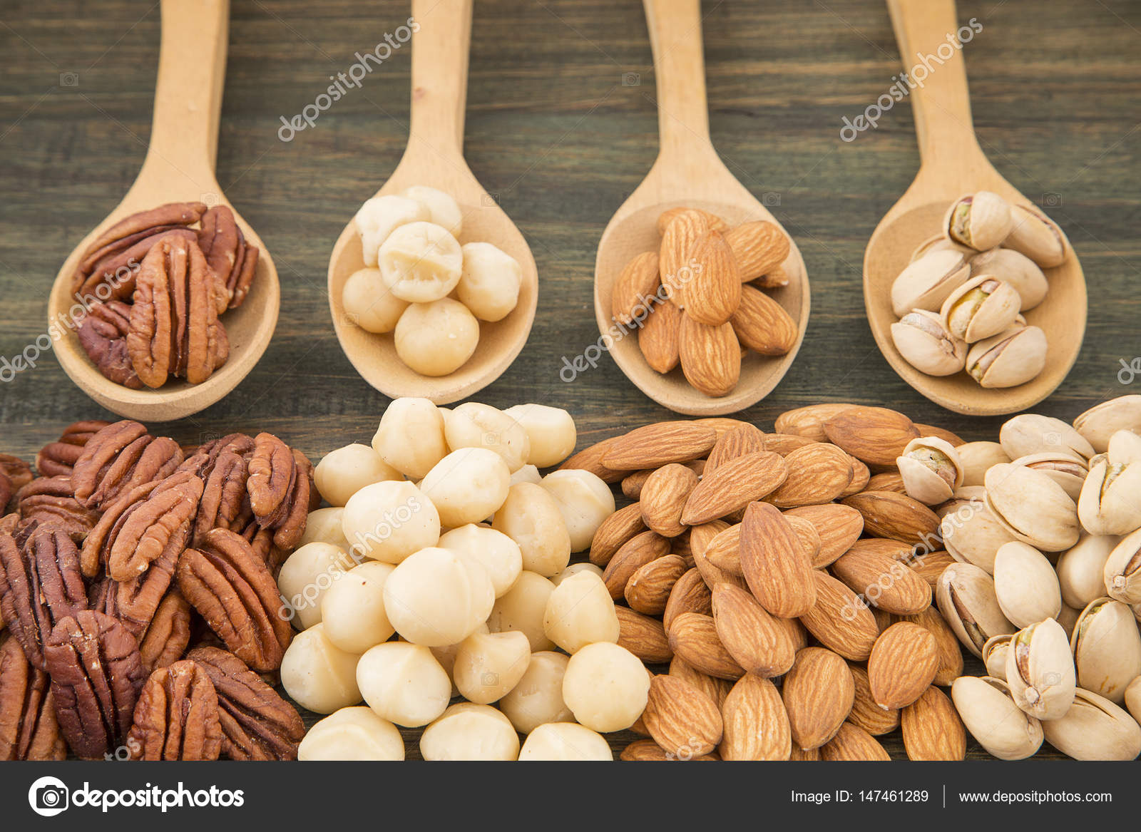 Nuez de macadamia fruto seco