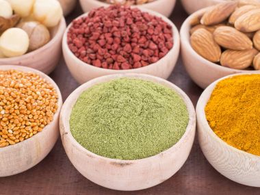 Moringa diğer gıdalar ile karşılaştırıldığında.