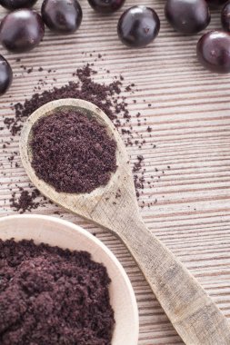 Tahta kaşık (Euterpe oleracea acai toz)