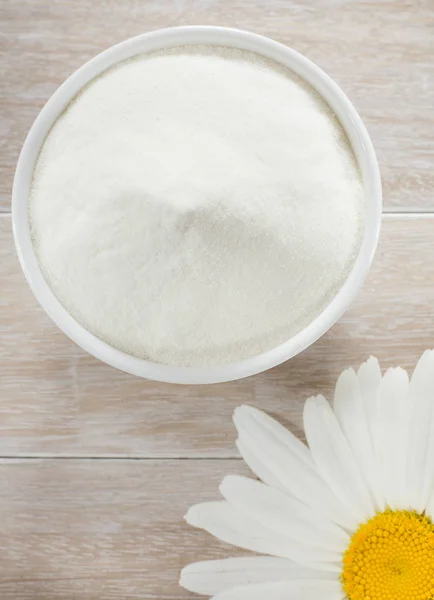 Polvo de proteína de colágeno - Hidrolizado . — Foto de Stock