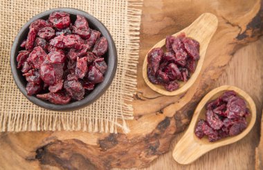 Kırmızı cranberries - Oxycoccus kurutulmuş