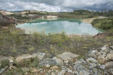 Benim Kolombiya'da bulunan kaolin