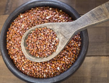 Seeds of red quinoa - Chenopodium quinoa clipart