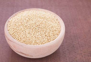 Ahşap masa (Amaranthus solmayan çiçek tohumları)