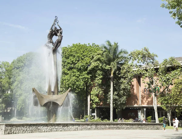 Medelln, Antioquia / Colombia - August 10, 2017. University of Antioquia. It is the main academic institution of Antioquia and one of the best universities in Colombia — Stock Photo, Image