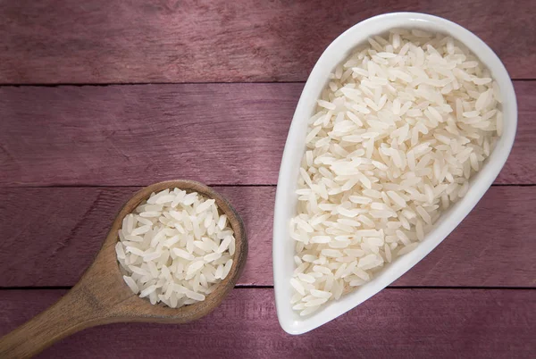 Çiğ beyaz pirinç kase - Oryza sativa