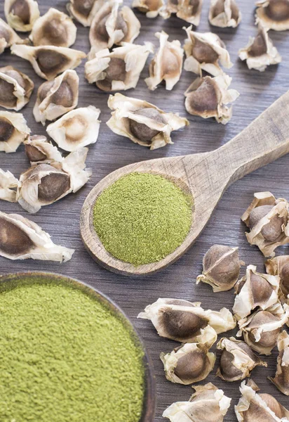 Tohum ve moringa tozu - Moringa oleifera