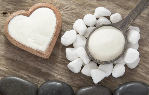 Pó de proteína de colagénio - Hidrolisado — Fotografia de Stock