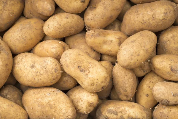 Patatas en el mercado - Solanum tuberosum — Foto de Stock