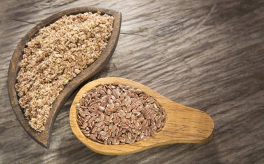 Keten tohumu ve toz - Linum usitatissimum