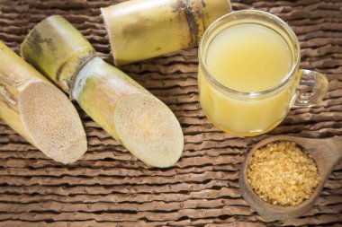 Şekeri, suyu ve şeker kamışı - Saccharum officinarum