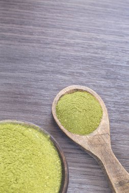 Ahşap masa - Moringa oleifera Moringa toza
