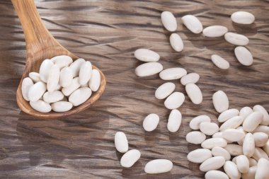 Ham organik beyaz fasulye - Phaseolus vulgaris