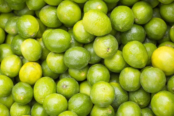 Limões Mercado Citrus Latifolia — Fotografia de Stock