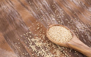 Ahşap masa - Amaranth solmayan çiçek tohumları