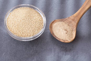 Solmayan çiçek tohumu ve un - Amaranthus