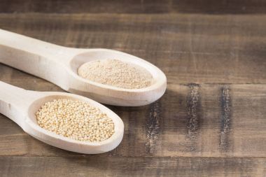 Ham organik solmayan çiçek tahıl ve un - amaranth