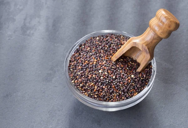 Frön Svart Quinoa Chenopodium Quinoa — Stockfoto