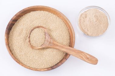 Ham organik solmayan çiçek tahıl ve un - amaranth