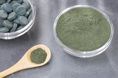 Spirulina tozu ve spirulina hap - Arthrospira
