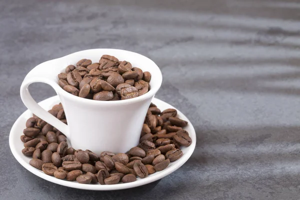 Жареный Молотый Кофе Coffea — стоковое фото