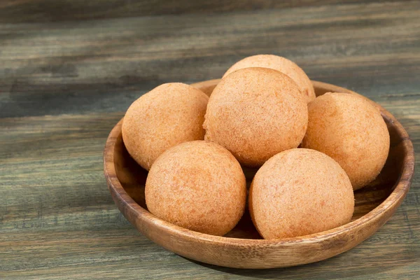 Bunuelo Comida Tradicional Colombiana — Stockfoto