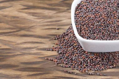 Siyah hardal - Brassica nigra tahıllar