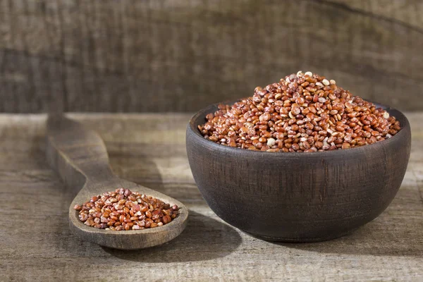 Rode Zaden Van Biologische Quinoa Chenopodium Quinoa — Stockfoto